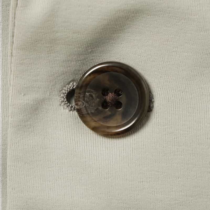 BARNEYS NEW YORK セットアップ ナイロントリコット生地テーラードジャケット LIGHT GRAY