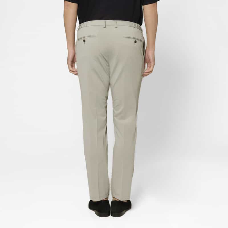 BARNEYS NEW YORK セットアップ ナイロントリコット生地パンツ LIGHT GRAY