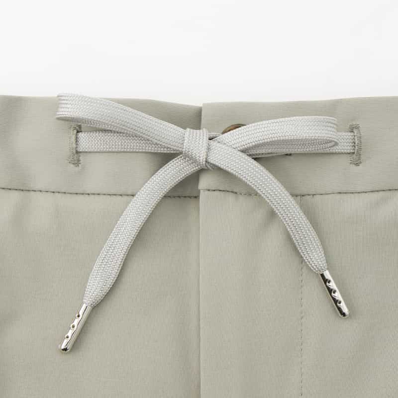 BARNEYS NEW YORK セットアップ ナイロントリコット生地パンツ LIGHT GRAY