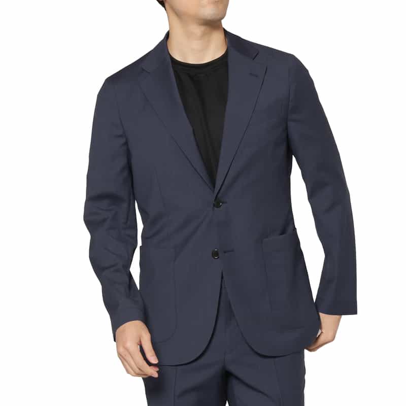 BARNEYS NEW YORK セットアップ アクティブジャケット（REDA社製ウール使用） BLUE