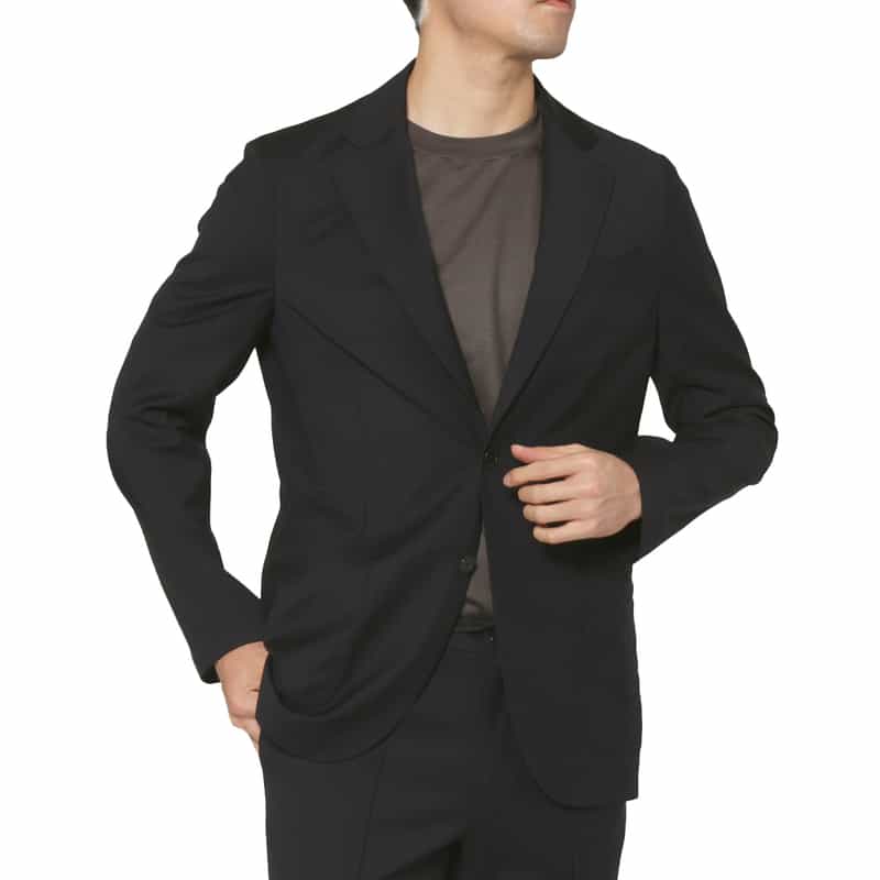 BARNEYS NEW YORK セットアップ アクティブジャケット（REDA社製ウール使用） NAVY