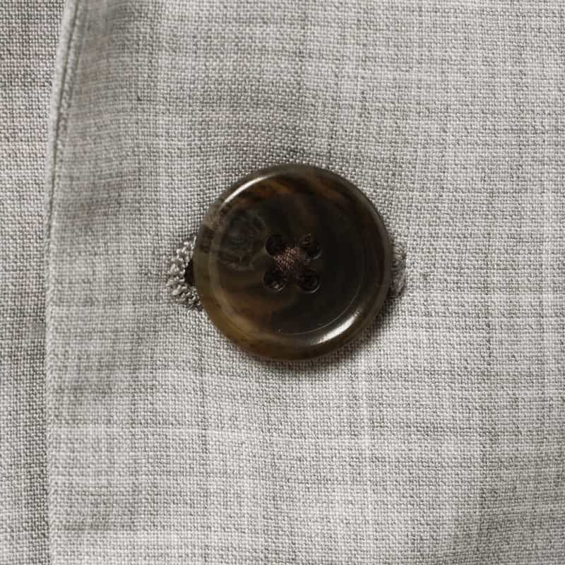 BARNEYS NEW YORK セットアップ アクティブジャケット（REDA社製ウール使用） LIGHT GRAY