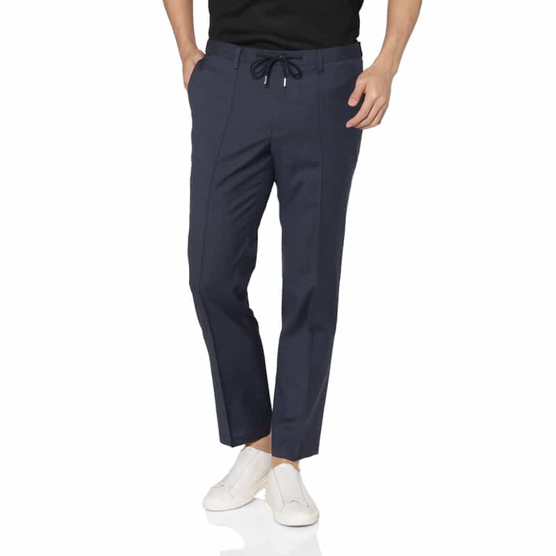 BARNEYS NEW YORK セットアップ アクティブパンツ（REDA社製ウール使用） BLUE