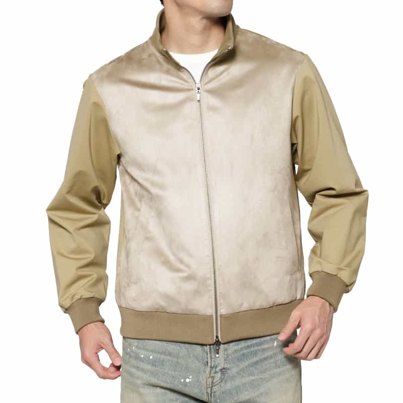 BARNEYS NEW YORK ジップアップブルゾン BEIGE