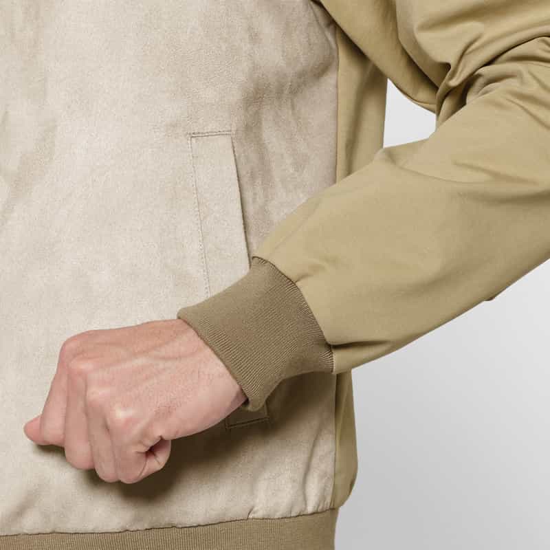 BARNEYS NEW YORK ジップアップブルゾン BEIGE