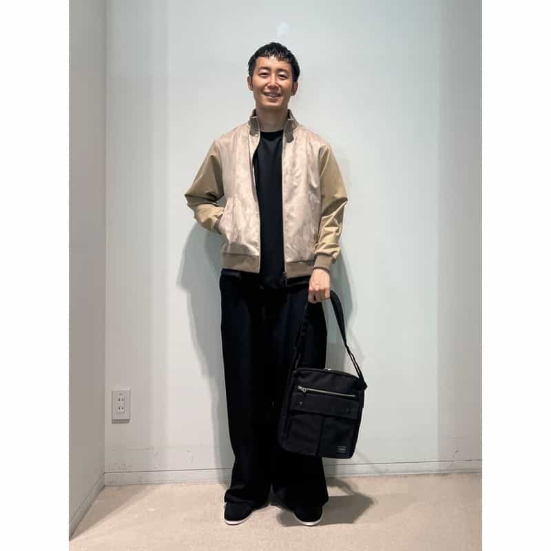 BARNEYS NEW YORK ジップアップブルゾン BEIGE