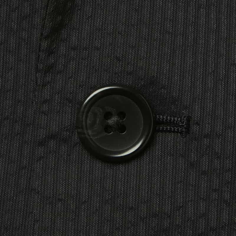 BARNEYS NEW YORK セットアップ シアサッカー素材テーラードジャケット BLACK