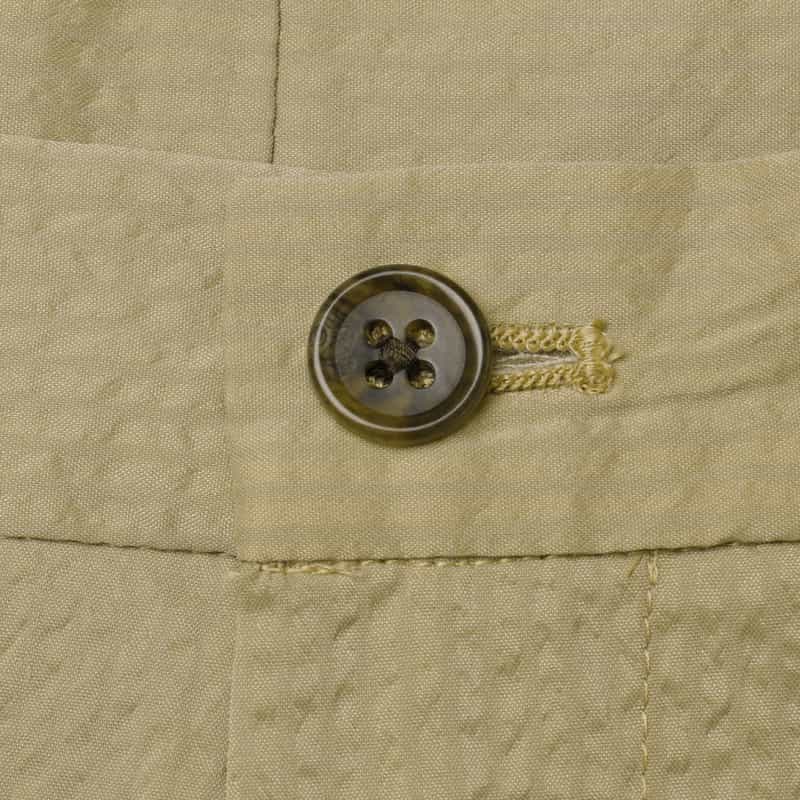 BARNEYS NEW YORK セットアップ シアサッカー素材ストレッチパンツ BEIGE