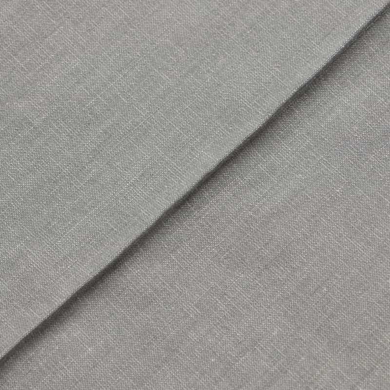 BARNEYS NEW YORK セットアップ リネン混ストレッチパンツ LIGHT GRAY