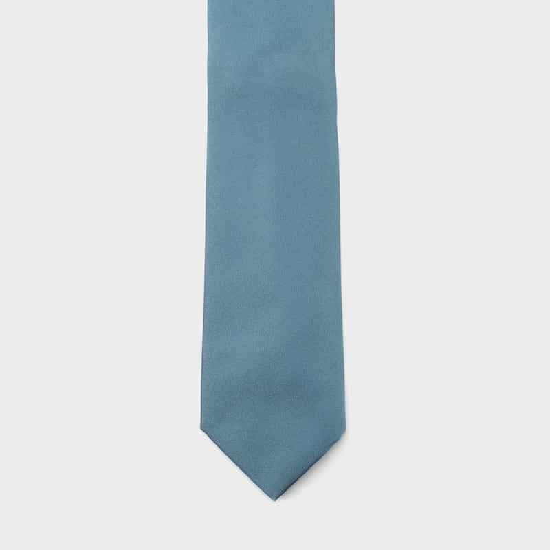 LUIGI  BORRELLI LUIGI BORRELLI＜ルイジボレッリ＞ ソリッドタイ LIGHT BLUE