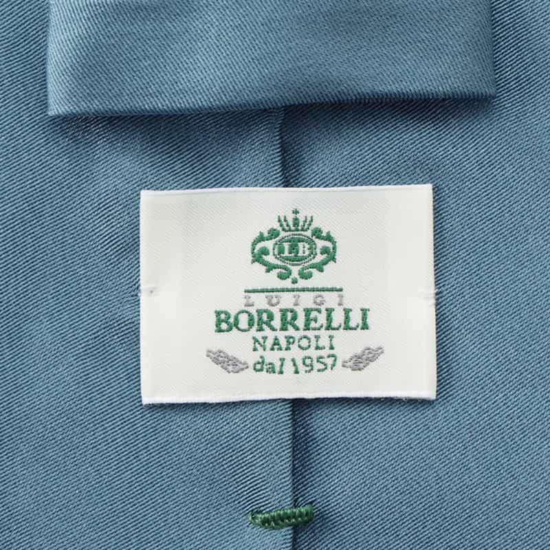 LUIGI  BORRELLI LUIGI BORRELLI＜ルイジボレッリ＞ ソリッドタイ LIGHT BLUE