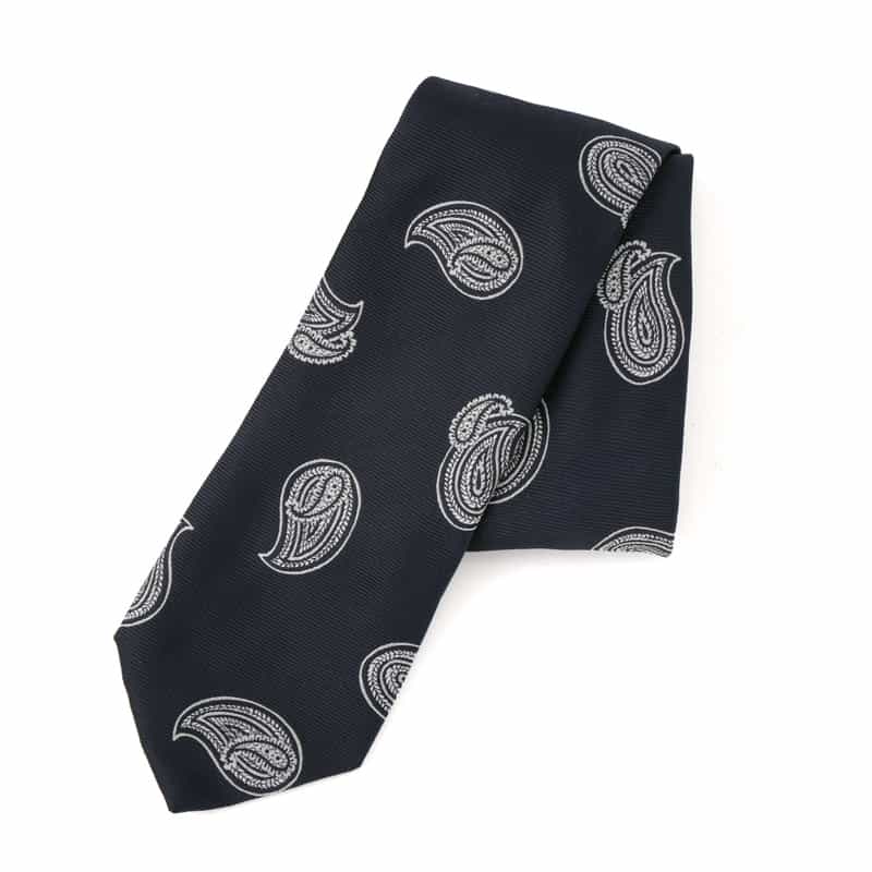 LUIGI BORRELLI＜ルイジボレッリ＞ ペイズリー柄タイ