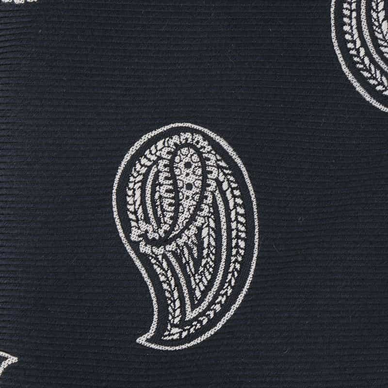 LUIGI  BORRELLI LUIGI BORRELLI＜ルイジボレッリ＞ ペイズリー柄タイ NAVY