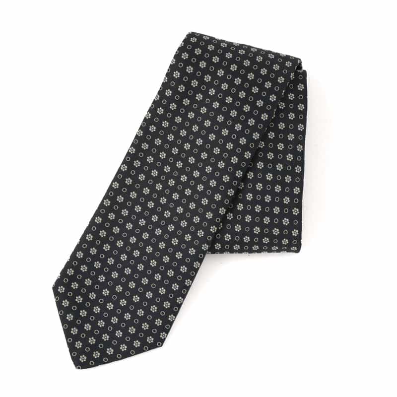 LUIGI BORRELLI＜ルイジボレッリ＞ 小紋柄タイ