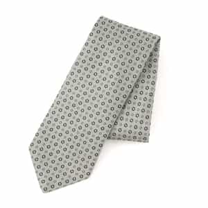 LUIGI BORRELLI＜ルイジボレッリ＞ 小紋柄タイ