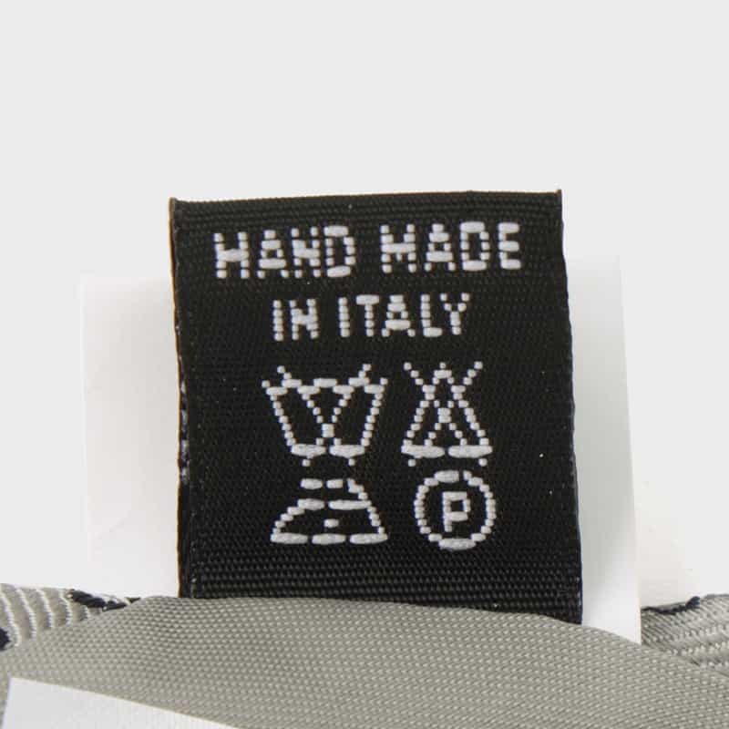 LUIGI  BORRELLI LUIGI BORRELLI＜ルイジボレッリ＞ 小紋柄タイ GRAY