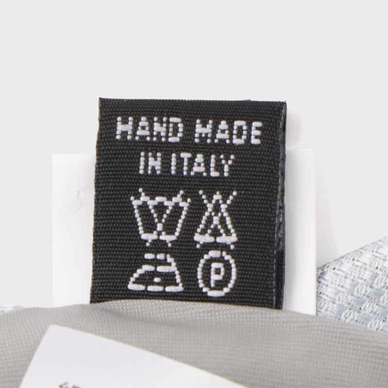 LUIGI  BORRELLI LUIGI BORRELLI＜ルイジボレッリ＞ ペイズリー柄タイ LIGHT BLUE