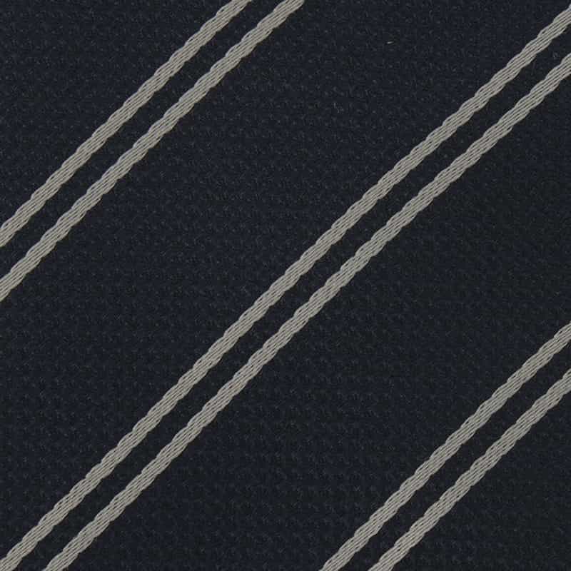 LUIGI  BORRELLI LUIGI BORRELLI＜ルイジボレッリ＞ ストライプ柄タイ NAVY