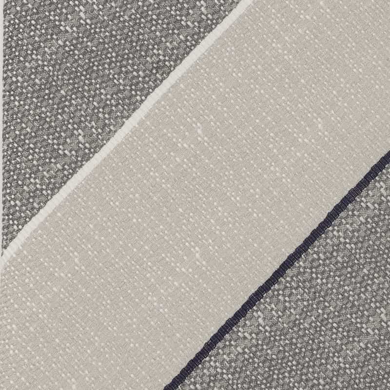 SEAWARD＆STEARN SEAWARD＆STEARN＜シーワード＆スターン＞ ストライプ柄タイ GRAY