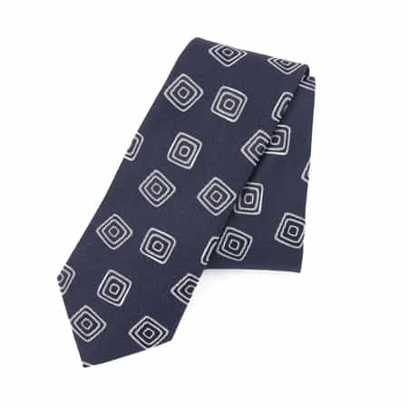 SEAWARD＆STEARN＜シーワード＆スターン＞ スクエア柄タイ