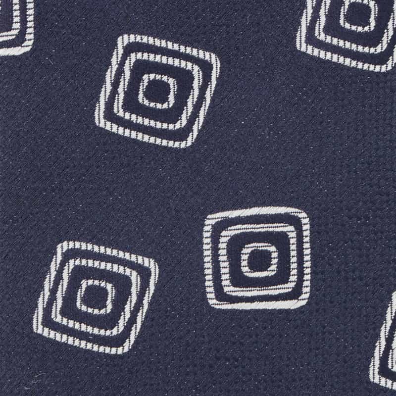 SEAWARD＆STEARN SEAWARD＆STEARN＜シーワード＆スターン＞ スクエア柄タイ NAVY