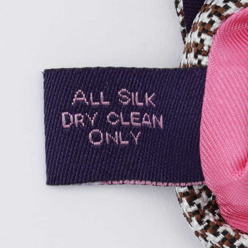 SEAWARD＆STEARN SEAWARD＆STEARN＜シーワード＆スターン＞ 千鳥柄タイ GRAY