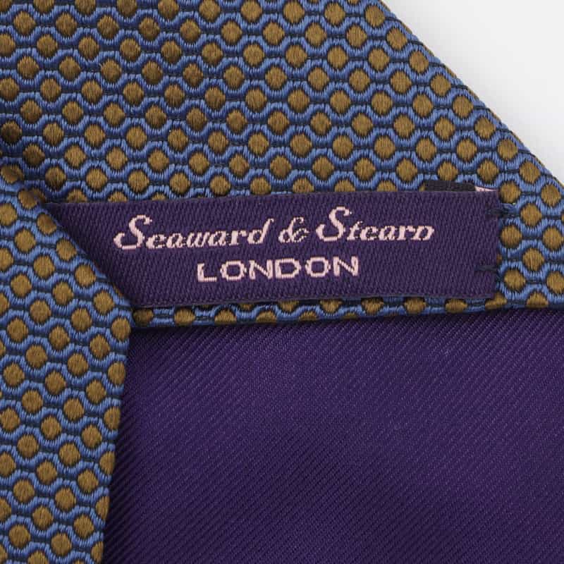 SEAWARD＆STEARN SEAWARD＆STEARN＜シーワード＆スターン＞ ソリッドタイ BROWN