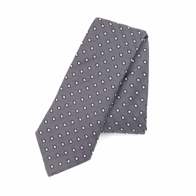 SEAWARD＆STEARN SEAWARD＆STEARN＜シーワード＆スターン＞ ドット柄タイ NAVY