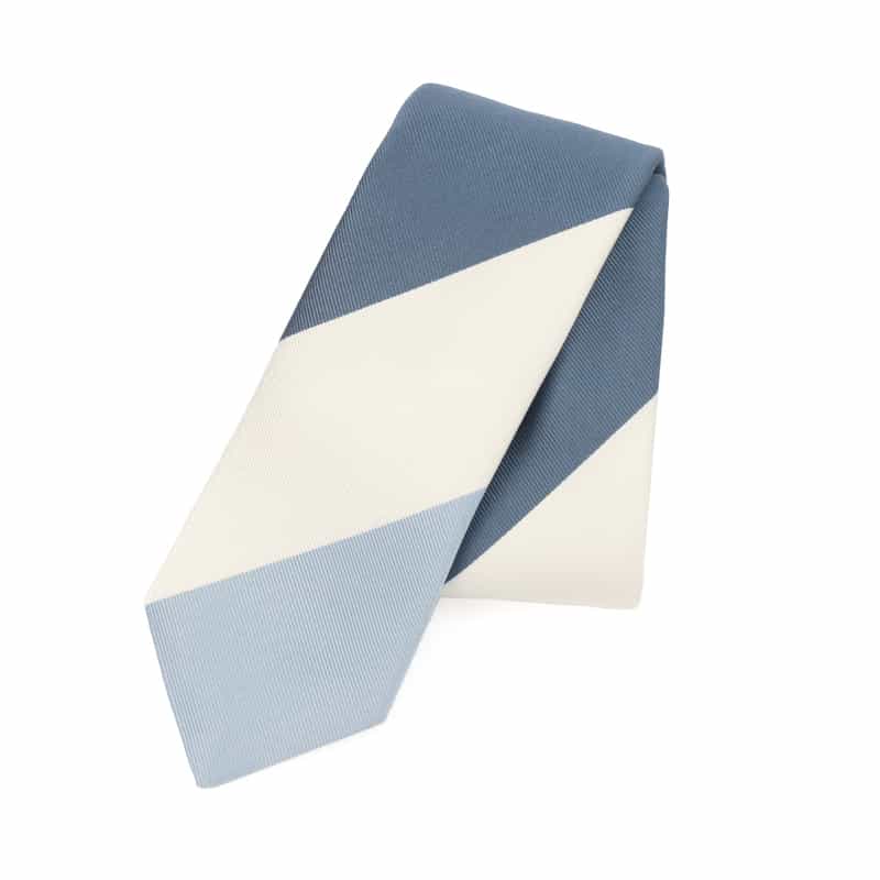 SEAWARD＆STEARN SEAWARD＆STEARN＜シーワード＆スターン＞ ストライプ柄タイ NAVY