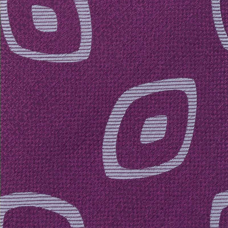 SEAWARD＆STEARN SEAWARD＆STEARN＜シーワード＆スターン＞ スクエア柄タイ PURPLE