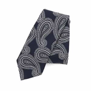 SEAWARD＆STEARN＜シーワード＆スターン＞ ペイズリー柄タイ