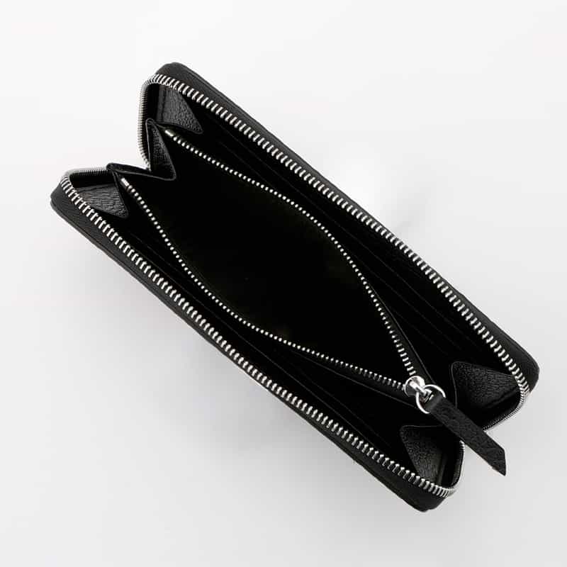 MAISON MARGIELA MAISON MARGLELA＜メゾンマルジェラ＞ ラウンドジップウォレット BLACK