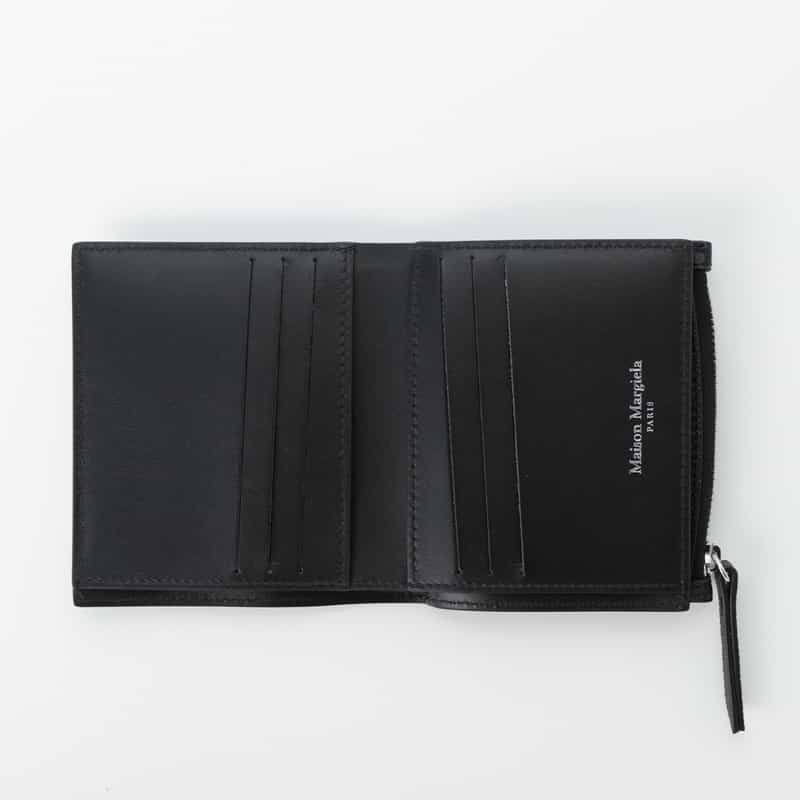 MAISON MARGIELA MAISON MARGLELA＜メゾンマルジェラ＞ 二つ折りウォレット BLACK