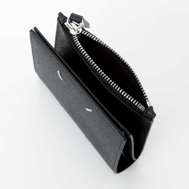 MAISON MARGIELA MAISON MARGLELA＜メゾンマルジェラ＞ 二つ折りウォレット BLACK