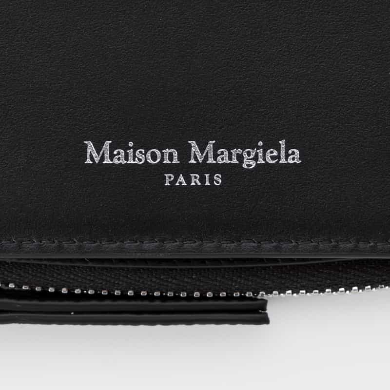 MAISON MARGIELA MAISON MARGLELA＜メゾンマルジェラ＞ 二つ折りウォレット BLACK
