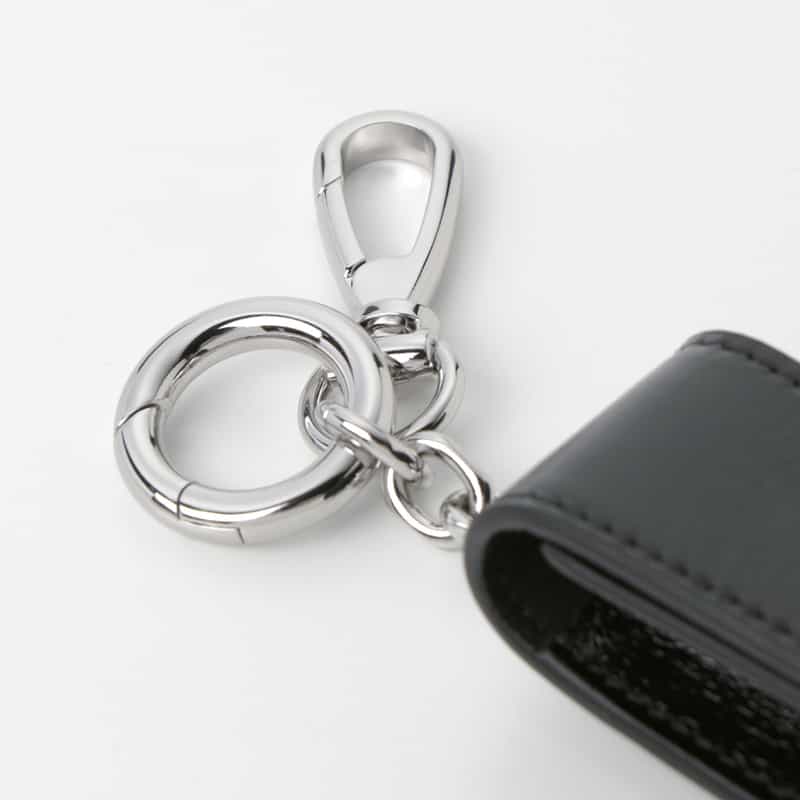 MAISON MARGIELA MAISON MARGLELA＜メゾンマルジェラ＞ レザーキーホルダー BLACK