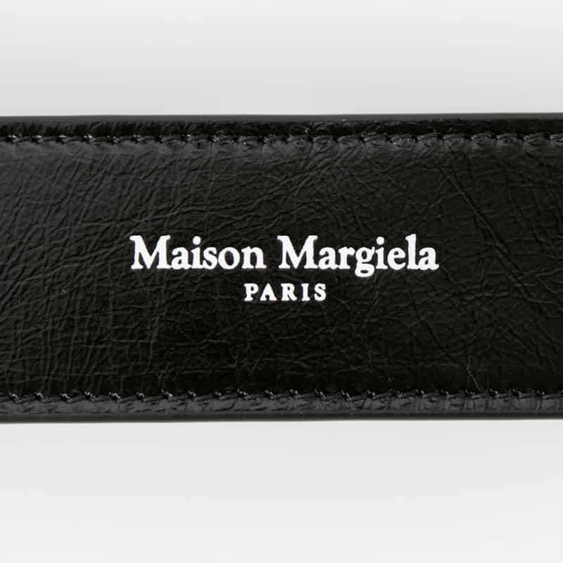 MAISON MARGIELA MAISON MARGLELA＜メゾンマルジェラ＞ レザーキーホルダー BLACK