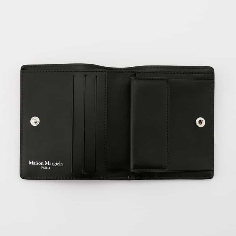 MAISON MARGIELA MAISON MARGLELA＜メゾンマルジェラ＞ 二つ折りウォレット BLACK