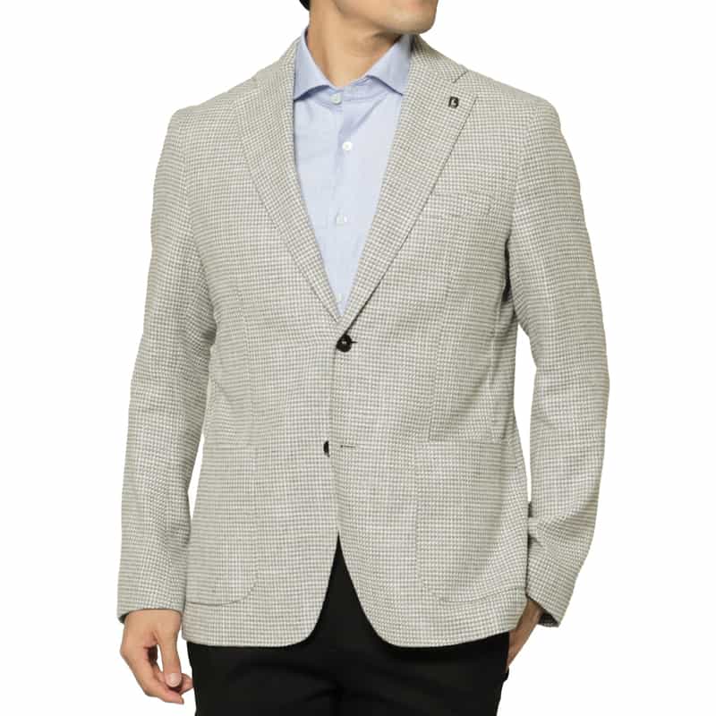 BRERAS＜ブラレス＞ 千鳥柄テーラードジャケット"VENEZIA"