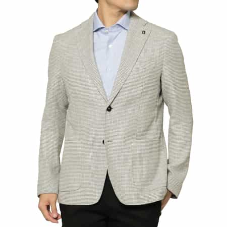 BRERAS＜ブラレス＞ 千鳥柄テーラードジャケット"VENEZIA"