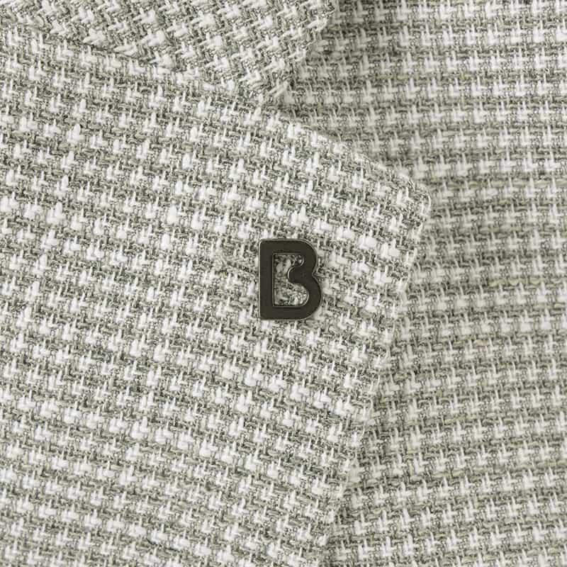 BRERAS BRERAS＜ブラレス＞ 千鳥柄テーラードジャケット"VENEZIA" GRAY