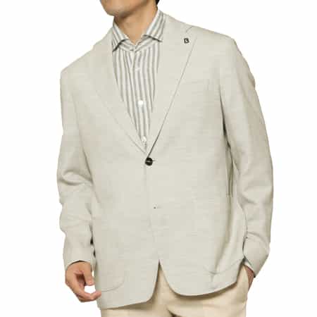 BRERAS＜ブラレス＞ ヘリンボーン柄テーラードジャケット"VENEZIA"