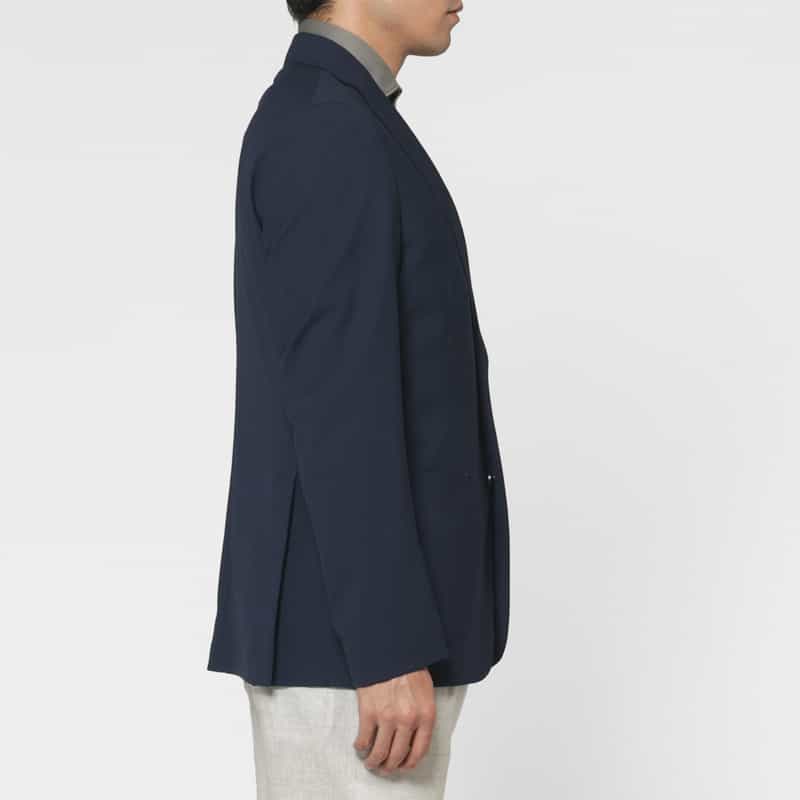 BRERAS BRERAS＜ブラレス＞ ストレッチ素材テーラードジャケット"VENEZIA" NAVY