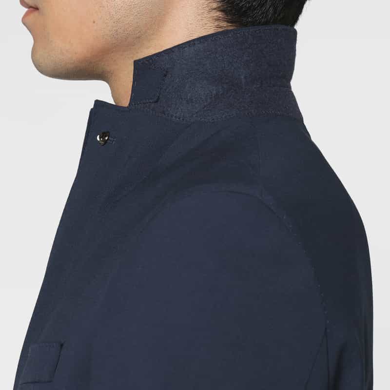 BRERAS BRERAS＜ブラレス＞ ストレッチ素材テーラードジャケット"VENEZIA" NAVY