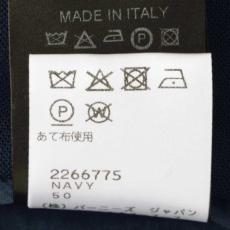 BRERAS BRERAS＜ブラレス＞ ストレッチ素材テーラードジャケット"VENEZIA" NAVY