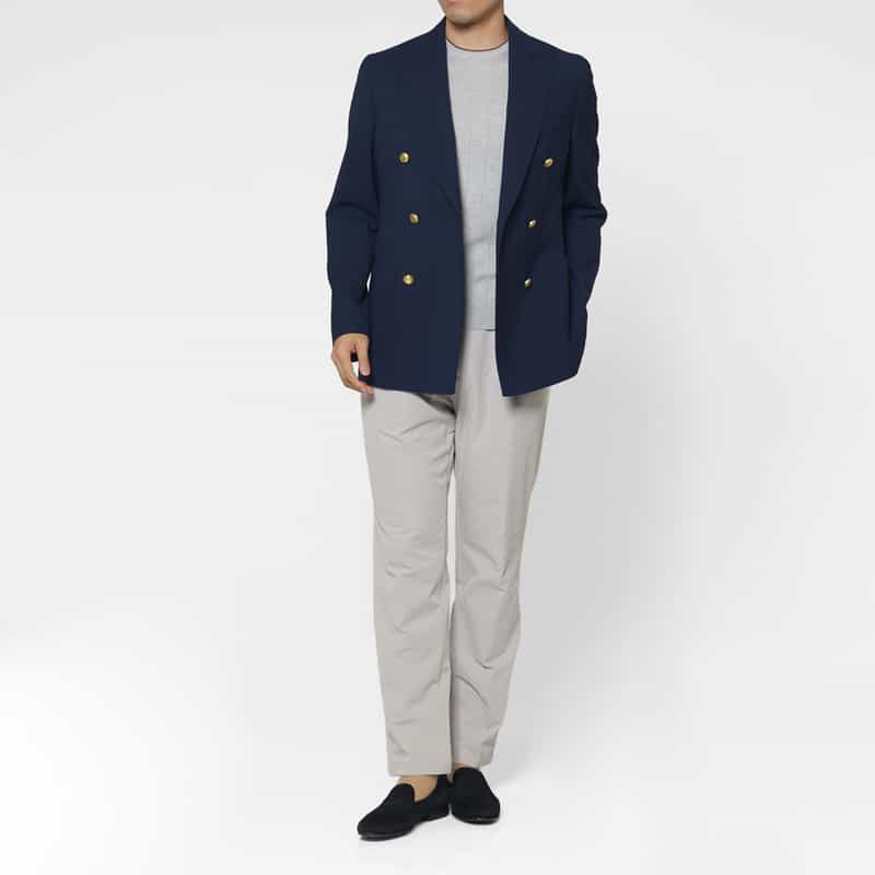 BRERAS BRERAS＜ブラレス＞ ダブルブレストジャケット"VENEZIA" NAVY