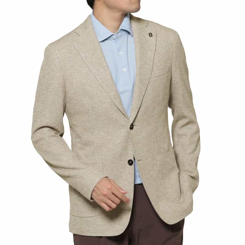 BRERAS BRERAS＜ブラレス＞ テーラードジャケット"VENEZIA" BEIGE