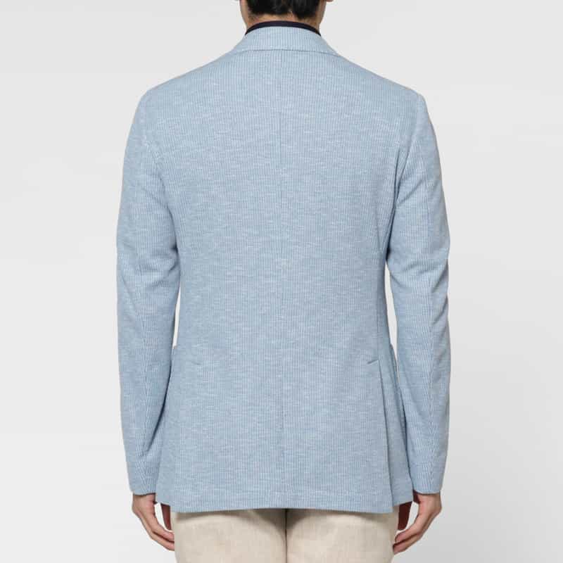 BRERAS BRERAS＜ブラレス＞ テーラードジャケット"VENEZIA" LIGHT BLUE