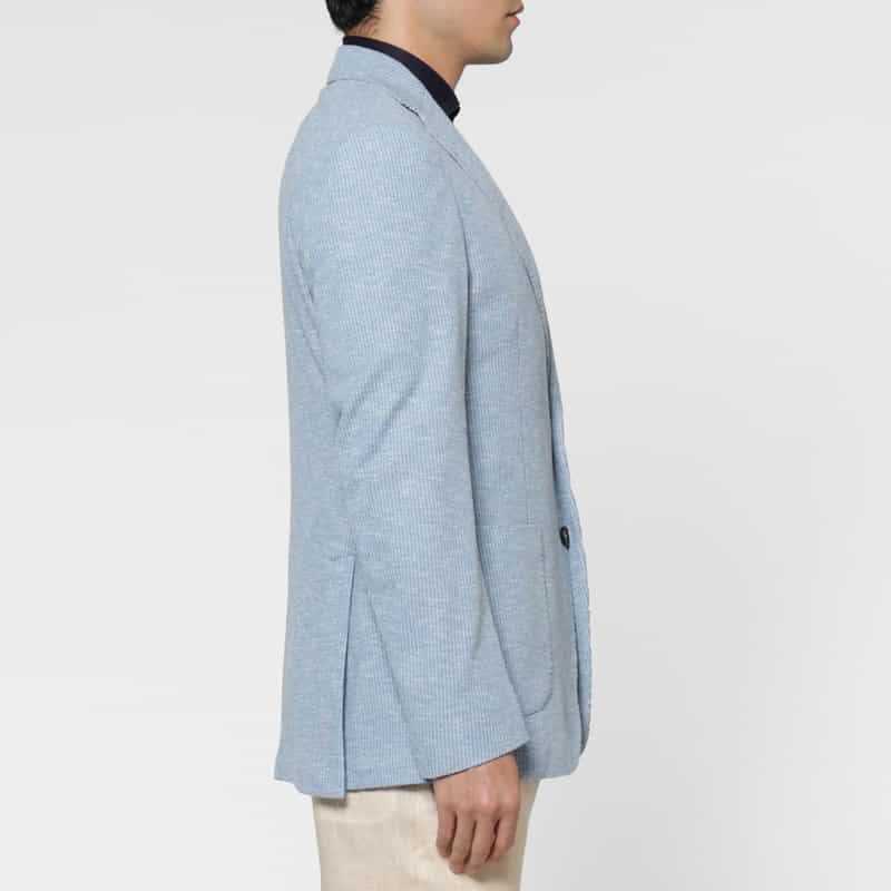 BRERAS BRERAS＜ブラレス＞ テーラードジャケット"VENEZIA" LIGHT BLUE