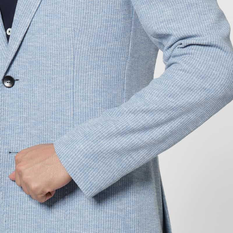 BRERAS BRERAS＜ブラレス＞ テーラードジャケット"VENEZIA" LIGHT BLUE